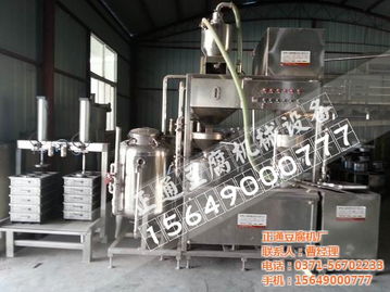 中型豆腐機價格解析與正通豆腐機廠產品概覽